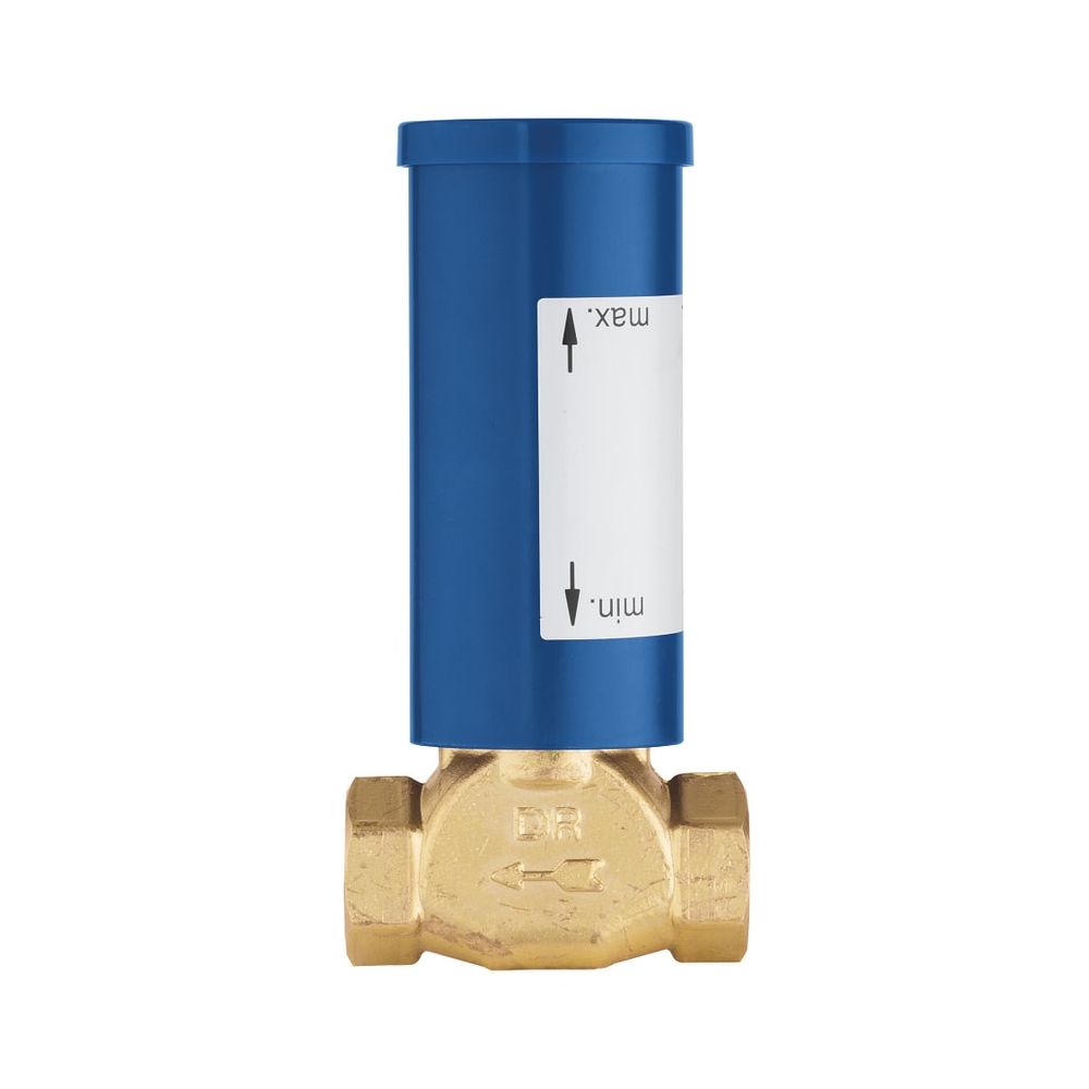 Grohe Vanne encastrée (partie inférieure), DN 15, partie supérieure prémontée 1/2", tige courte, raccord fileté 1/2", manchette d'étanchéité