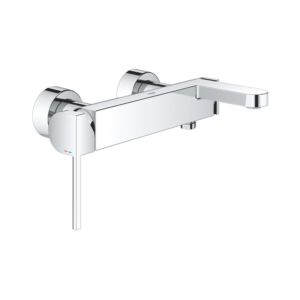 Robinet de baignoire Grohe Plus à une seule commande, montage mural, chromé, 33553003