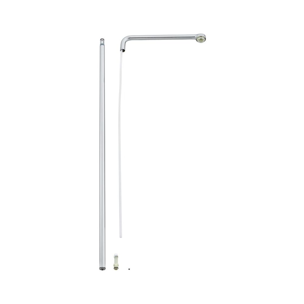 Grohe Tube de rechange de 15 cm plus long pour systèmes de douche Euphoria SmartControl 26507 et 26508, chromé, 48497000