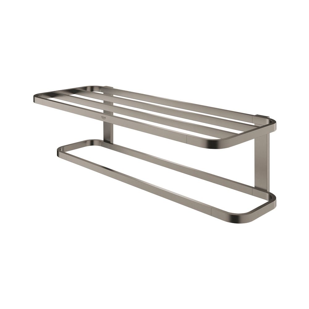 Porte-serviettes Grohe Selection Multi 600 mm, Graphite brossé, 41066AL0