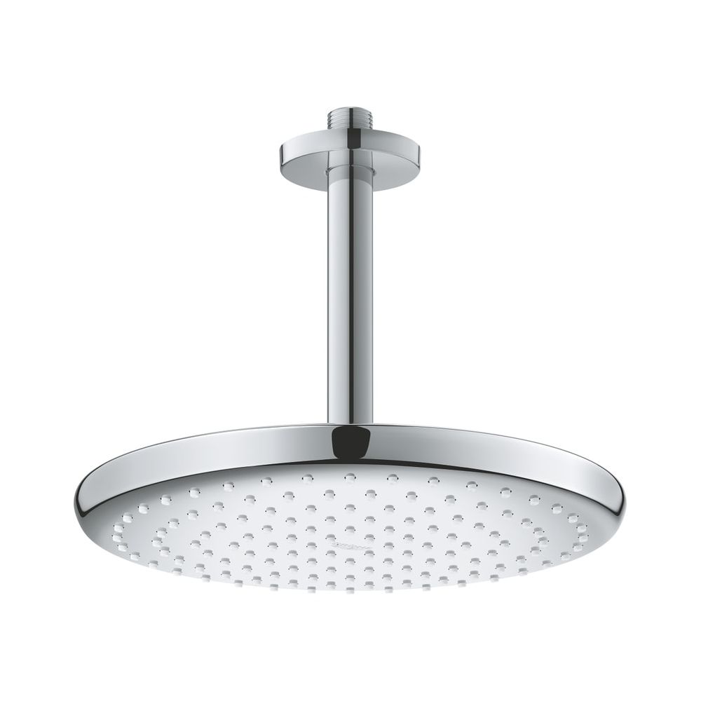 Grohe Tempesta 250 Set de pommeau de douche plafond, rond, sortie plafond 142 mm, 1 type de jet, 9,5 l/min, chromé, 26669000