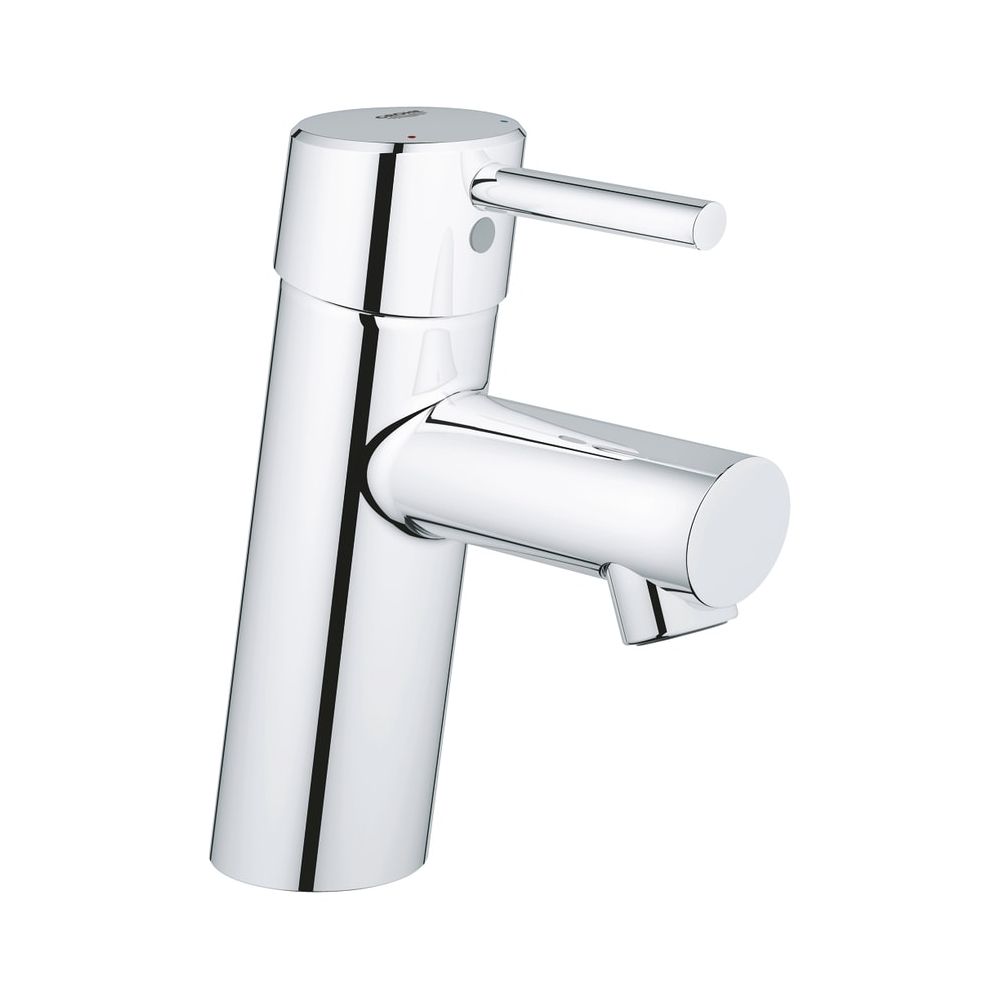 Robinetterie de lavabo Grohe Concetto, taille S, évacuation push-open, chromé, 23931001