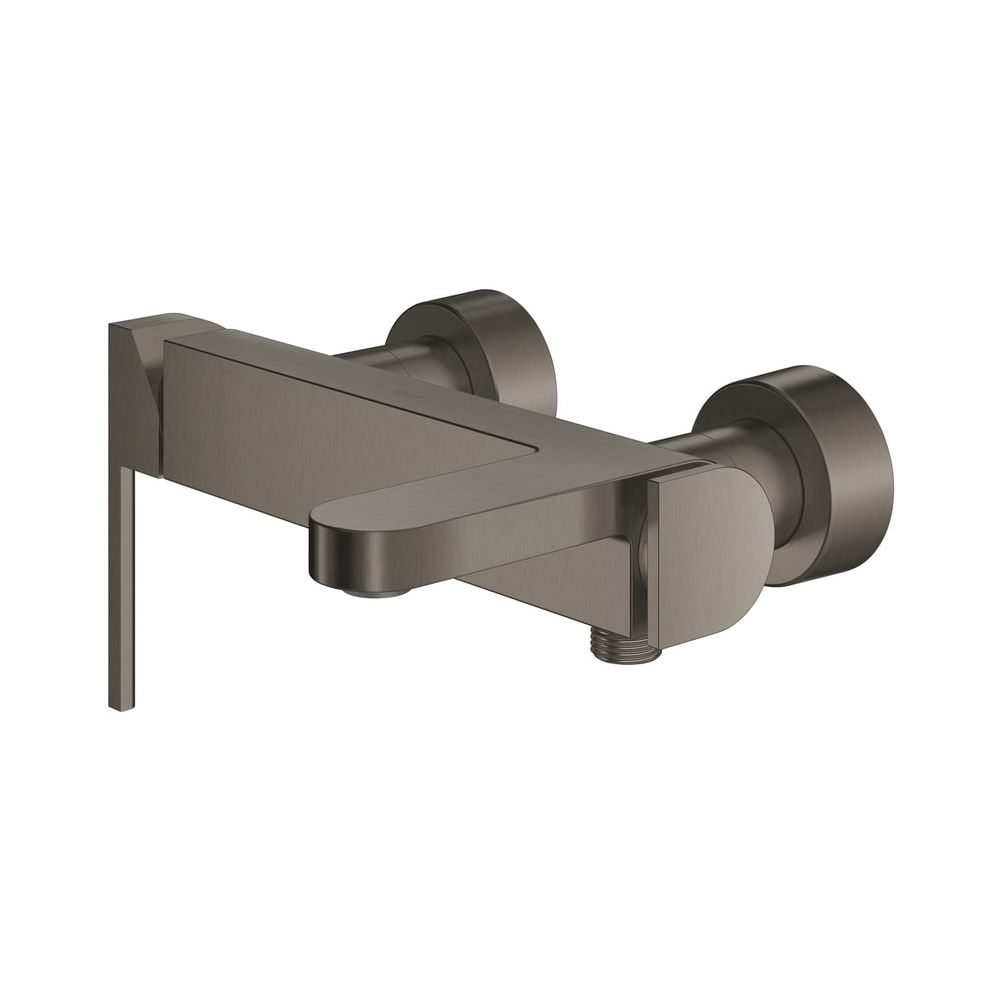 Robinetterie de baignoire Grohe Plus, montage mural, graphite dur brossé, 33553AL3