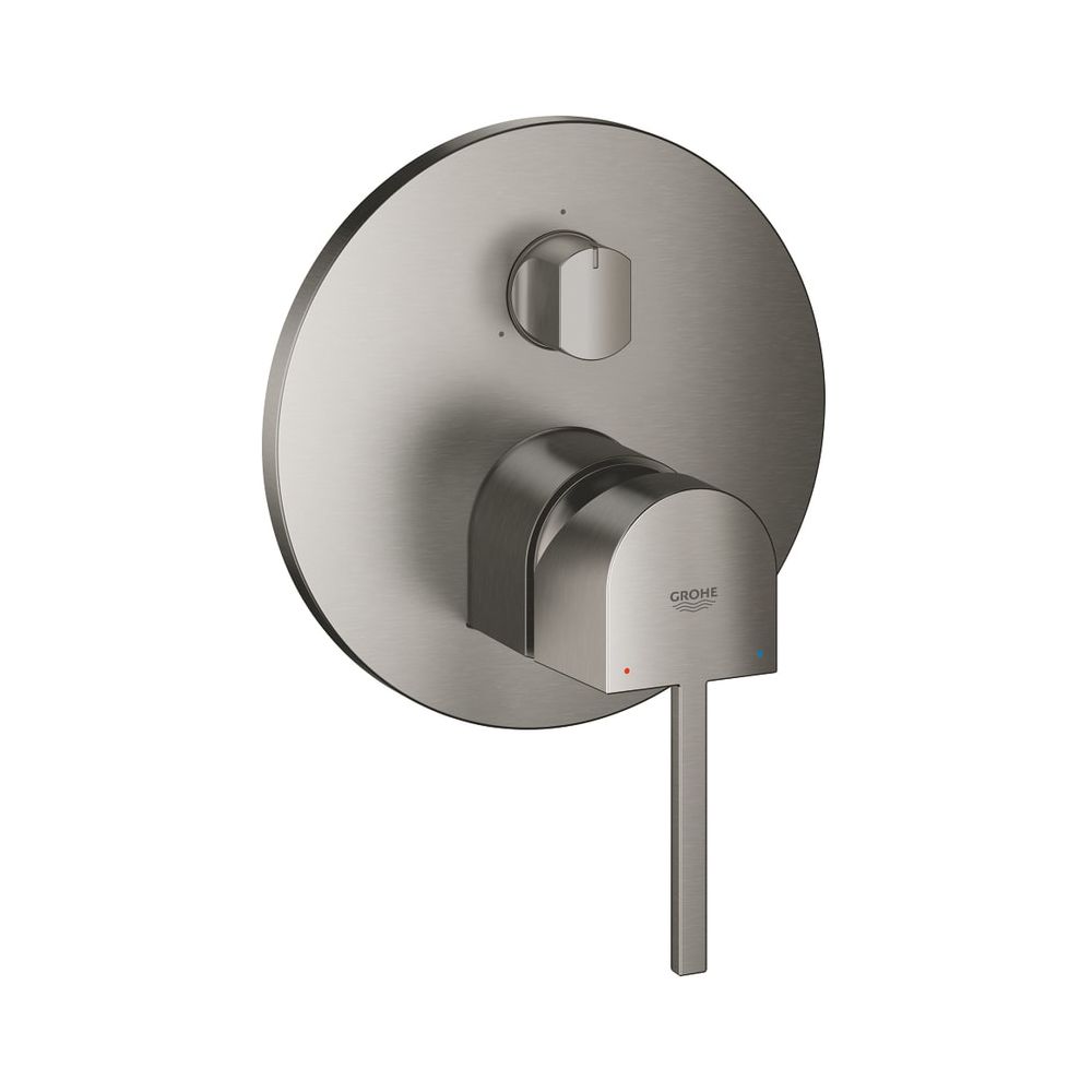 GROHE Set de montage complet pour mitigeur Einhand, avec commutation 3 voies, pour GROHE Rapido SmartBox, graphite dur brossé, 24093AL3