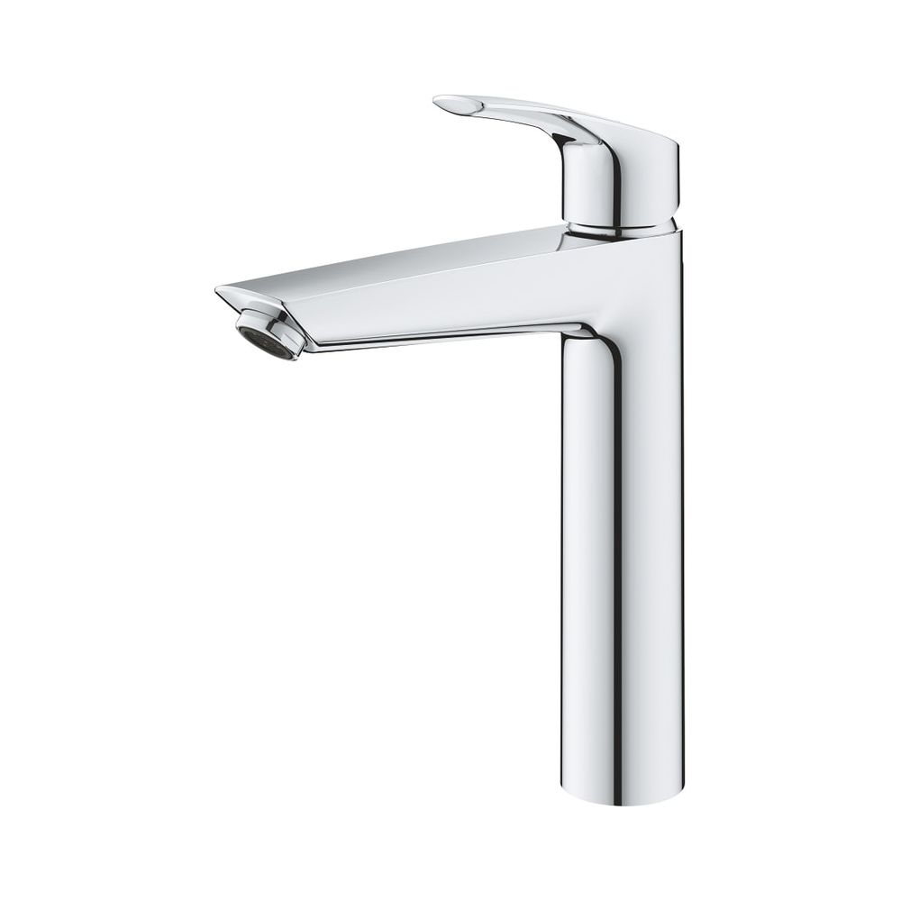 Robinet mitigeur Grohe Eurosmart pour lavabo extra-large, montage à trou unique, limitation de température, corps lisse, chromé