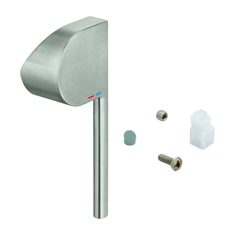 Grohe Levier pour mitigeur de baignoire/douche, montage mural/sol, Supersteel, 48450DC0