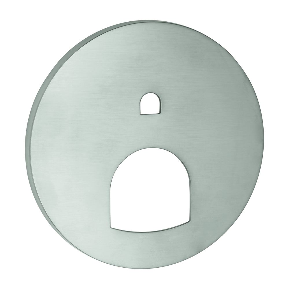 Grohe Rosace ronde pour mitigeur prêt-à-monter avec inversion 2 voies, Supersteel, 49118DC0