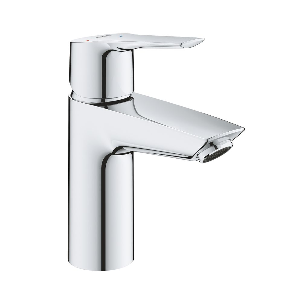 Robinetterie de lavabo Grohe Start à une commande 23551002, 1/2", taille S, avec évacuation QuickFix, chromé, 23551002