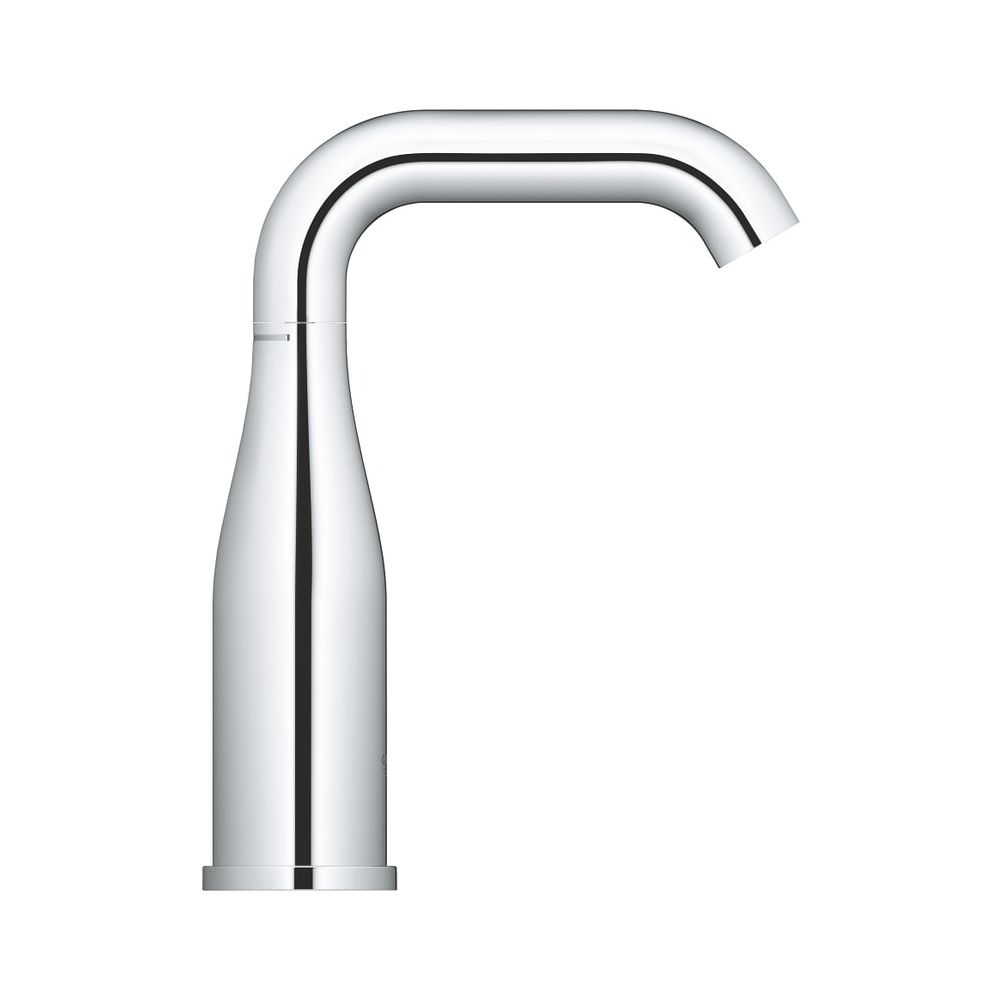Robinetterie de lavabo Grohe Essence, taille M, corps lisse, bec orientable, chromé, 24176001