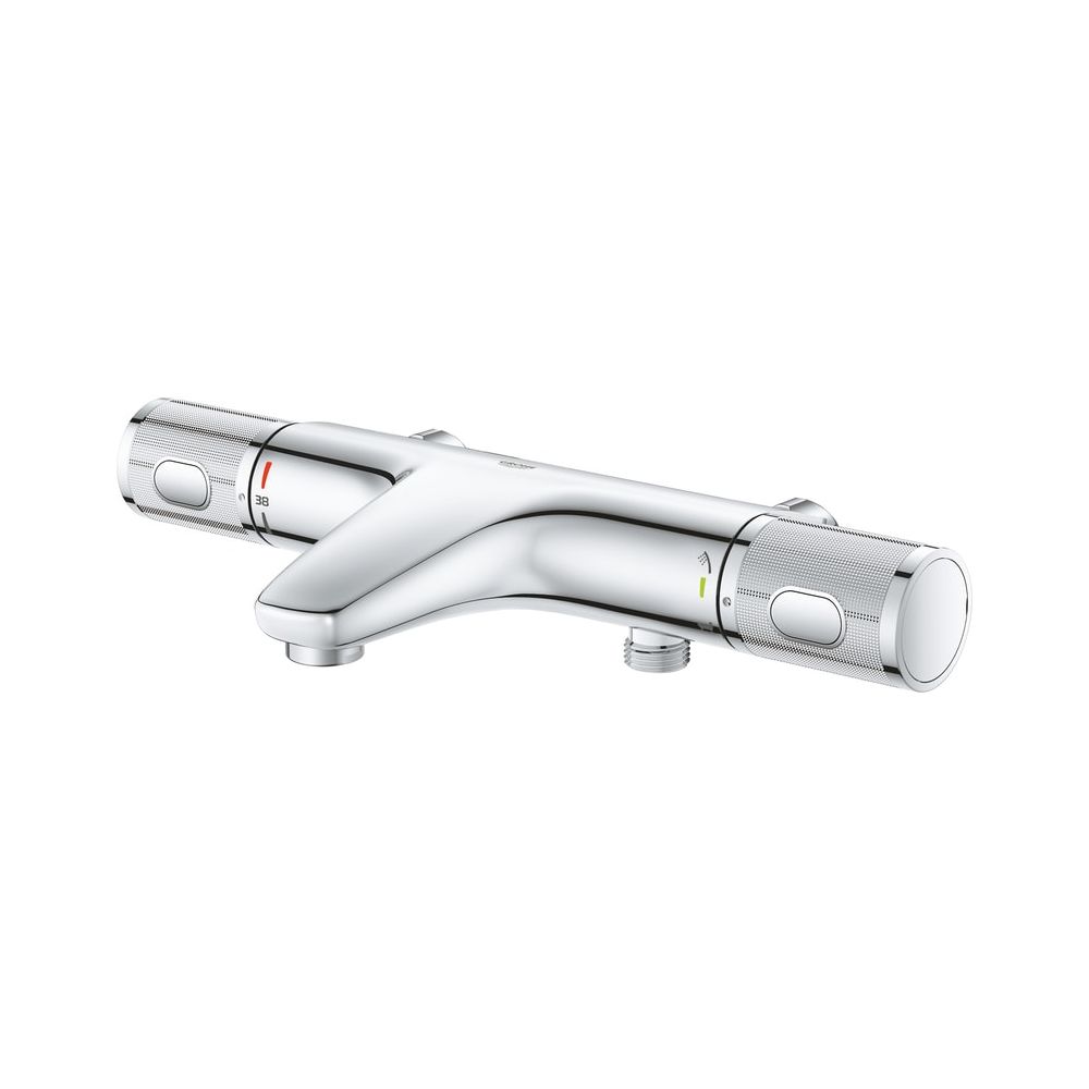 Mitigeur thermostatique Grohe Grohtherm 1000 Performance pour baignoire, montage mural, 3/4", anti-brûlure, chromé, 34831000