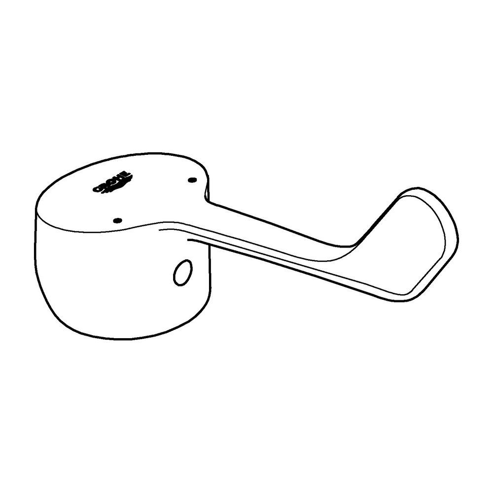 Levier Grohe, chromé, 48567000