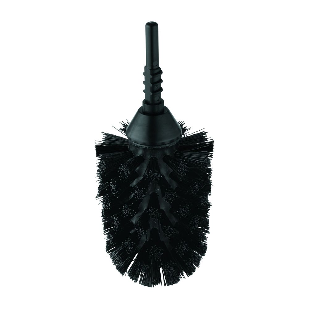 Tête de brosse Grohe pour brosse WC Essentials, métal, noir, 40744K00