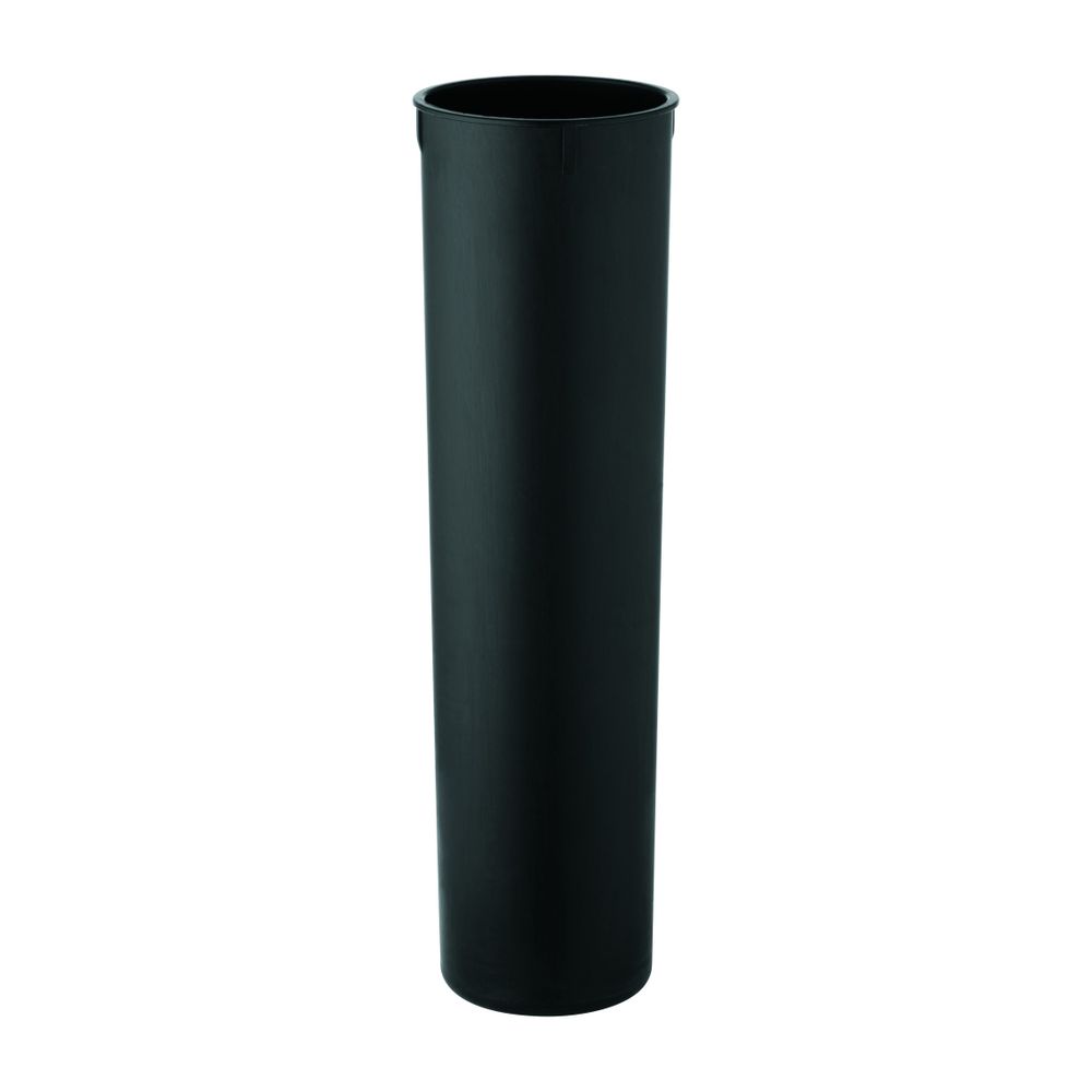 Grohe Insert en plastique pour brosse WC Essentials, métal, noir, 40745K00