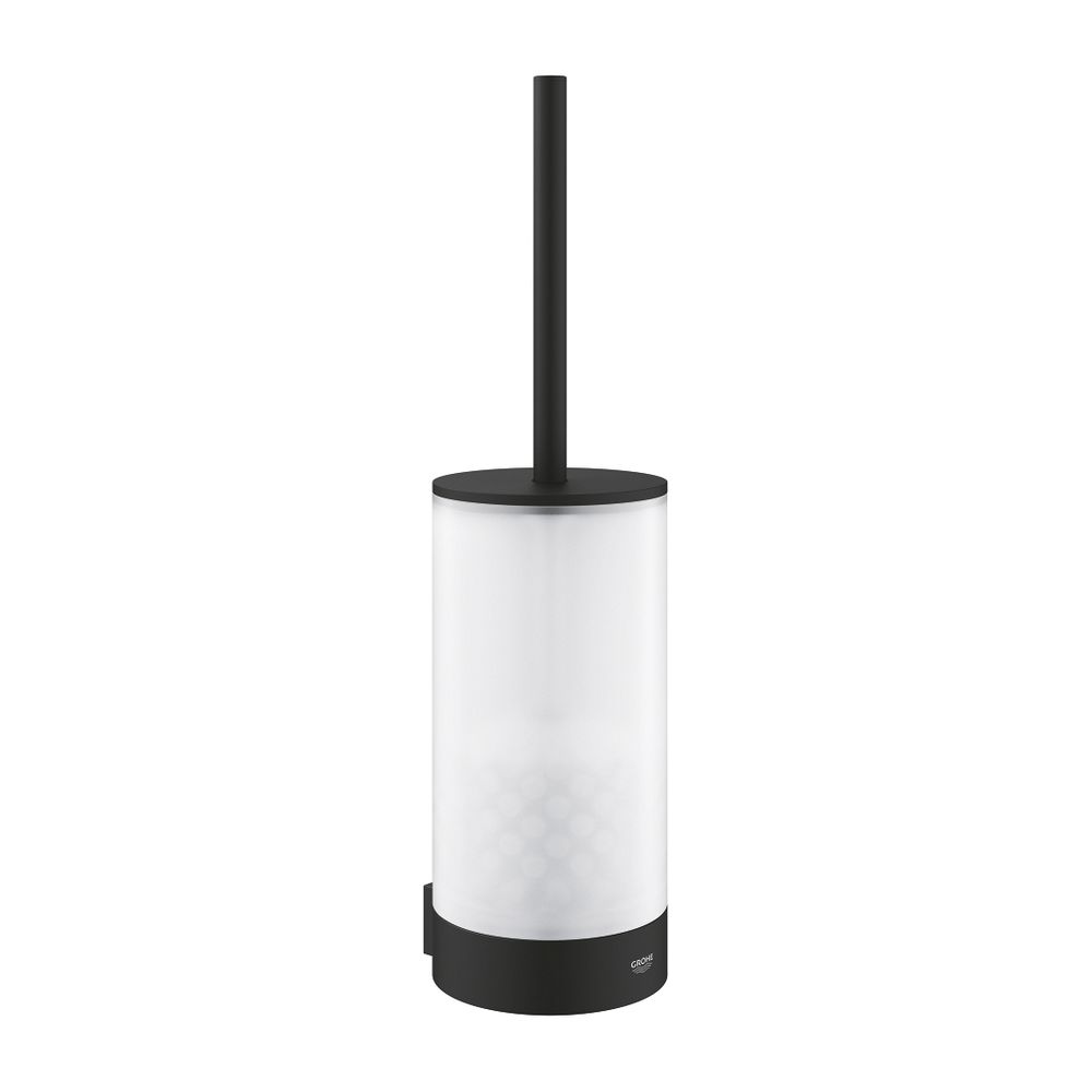 Grohe Selection Kit de brosse WC, fixation murale, Phantom Black, 41215KF0