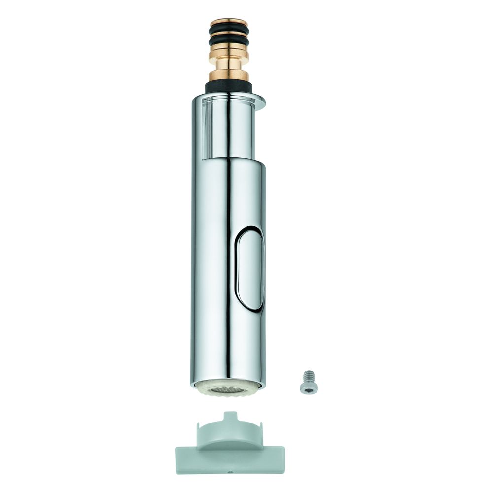 Grohe 46965KF0 - Douchette extractible SpeedClean Pro pour batterie de cuisine Essence, Phantom Black