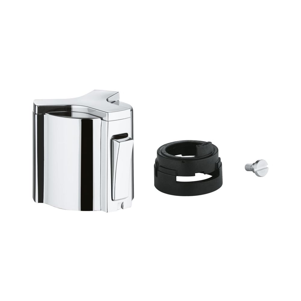 Poignée de sélection de température Grohe Neotherm pour batteries de douche thermostatiques, poignée en métal, chromée, 47786000