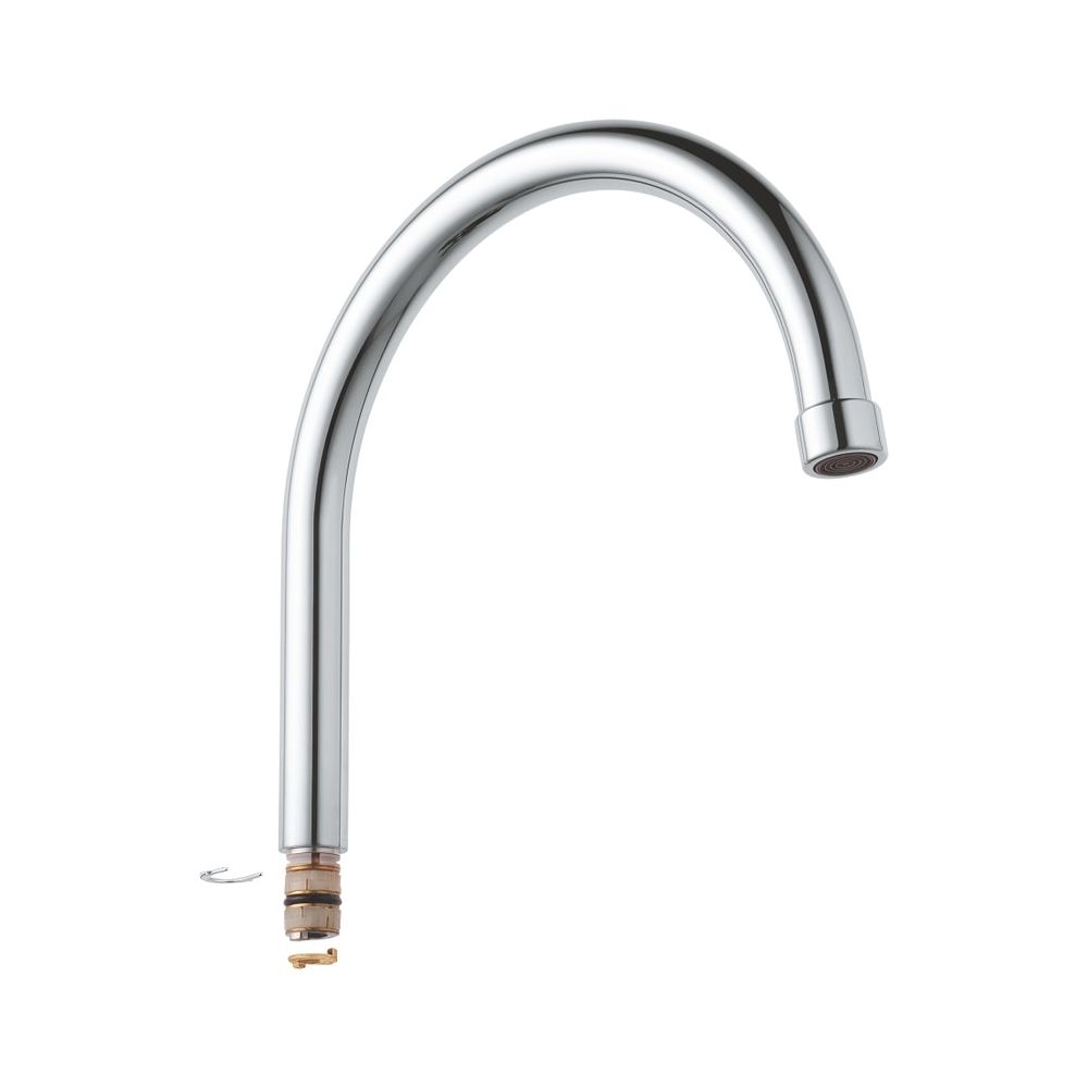 Pommeau de douchette orientable pour mitigeur monocommande, chromé, 13240000