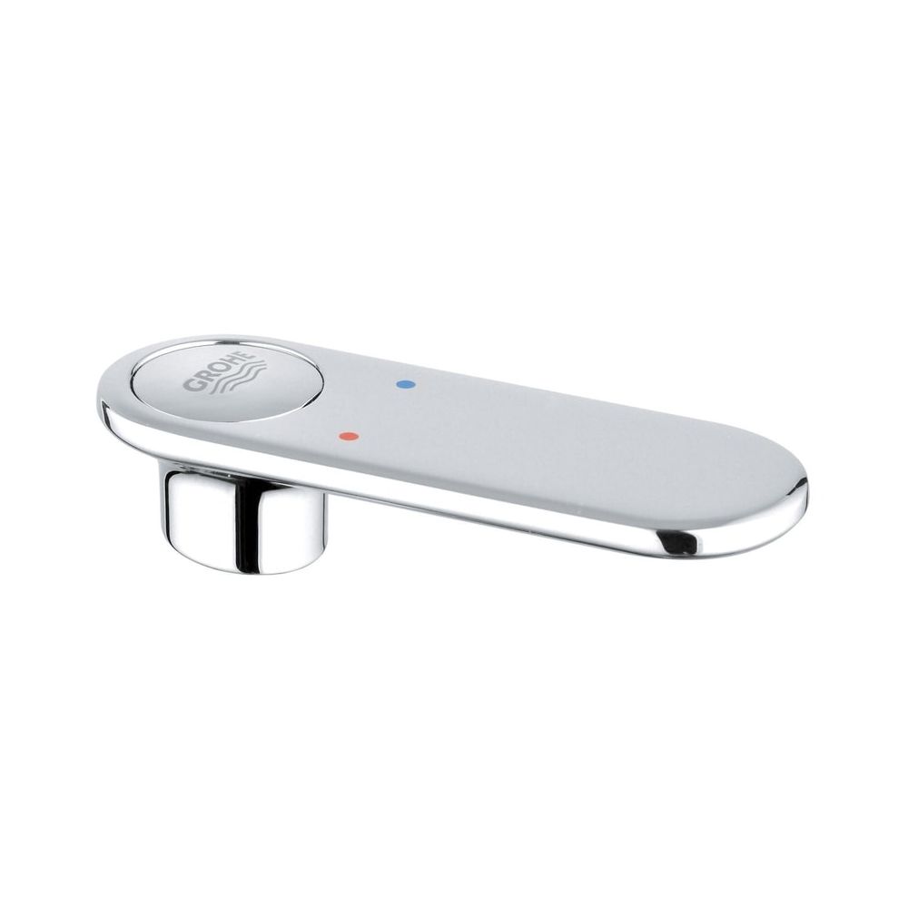 Levier Grohe pour robinet de lavabo monotrou à bec haut et pour cuvettes de lavabo sur colonne, chromé, 46664000