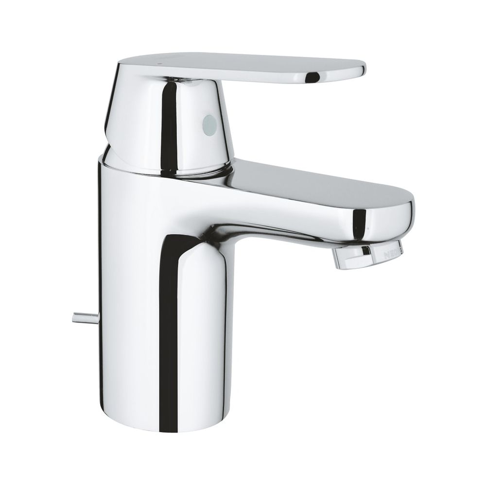 Robinet de lavabo Grohe Eurosmart Cosmopolitan, taille S, basse pression, garniture de vidange à tige 1 1/4", chromé, 32955000