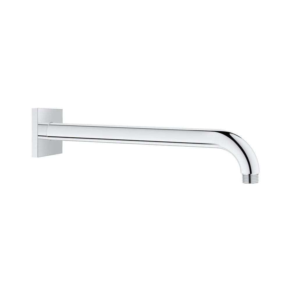 Grohe Rainshower bras de douche moderne rosace carrée porte-à-faux 275 mm, Chrom, 27488000