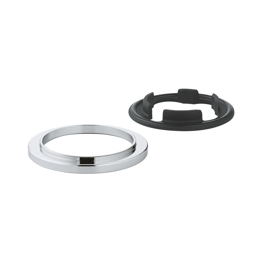 Plaque de base Grohe 49,5 mm pour robinetteries à trou unique pour lavabo/bidet, chromée, 48052000