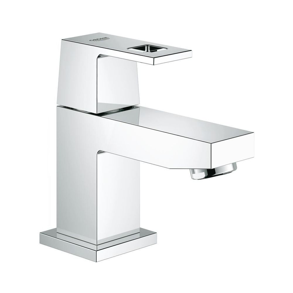Grohe Eurocube robinet de pied, taille XS, montage 1 trou, débit maximal 5 l/min à 3 bar, chromé, 23137000