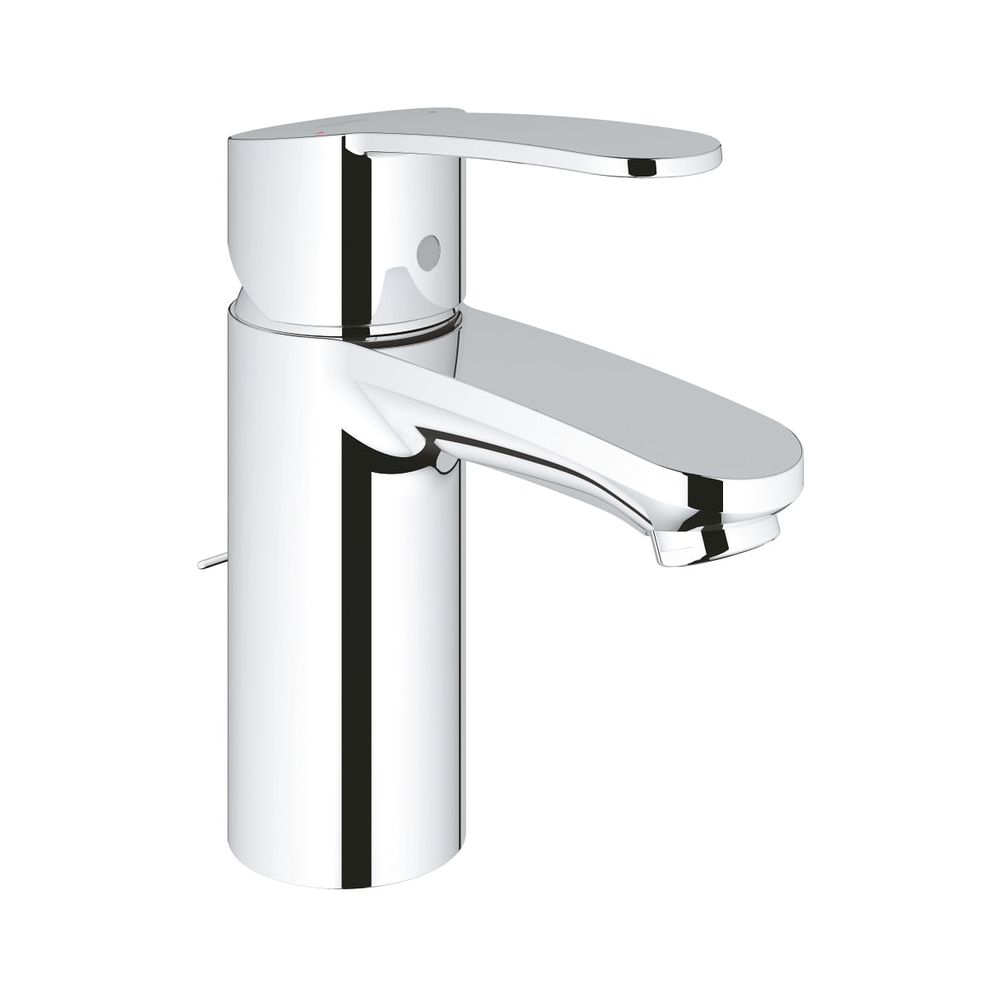 Robinetterie de lavabo Grohe Eurostyle Cosmopolitan, taille S, chaîne escamotable, chromé, 3355720E