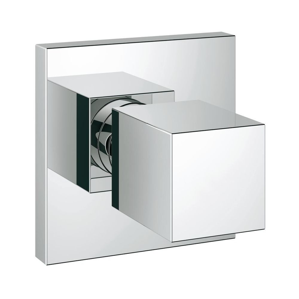 Valve encastrée Grohe Eurocube, surbau réglable 20-80 mm, Chrom, 19910000