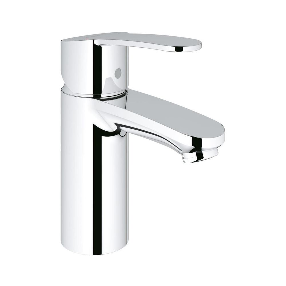 Robinetterie Grohe Eurostyle Cosmopolitan pour lavabo, taille S, corps lisse, mousseur SpeedClean 5,7 l/min, chromé, 3246820E