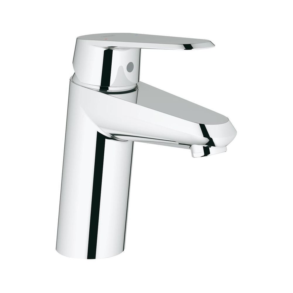 Grohe Eurodisc Cosmopolitan mitigeur monocommande pour lavabo 1 trou, taille S, corps lisse, 5,7 l/min SpeedClean, chromé, 3246920E