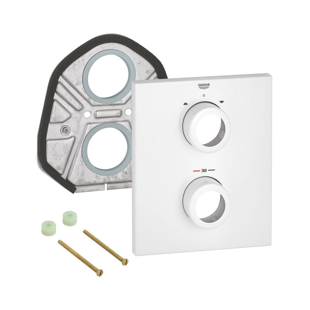 Rosace GROHE pour thermostats, Moon White, 47828LS0