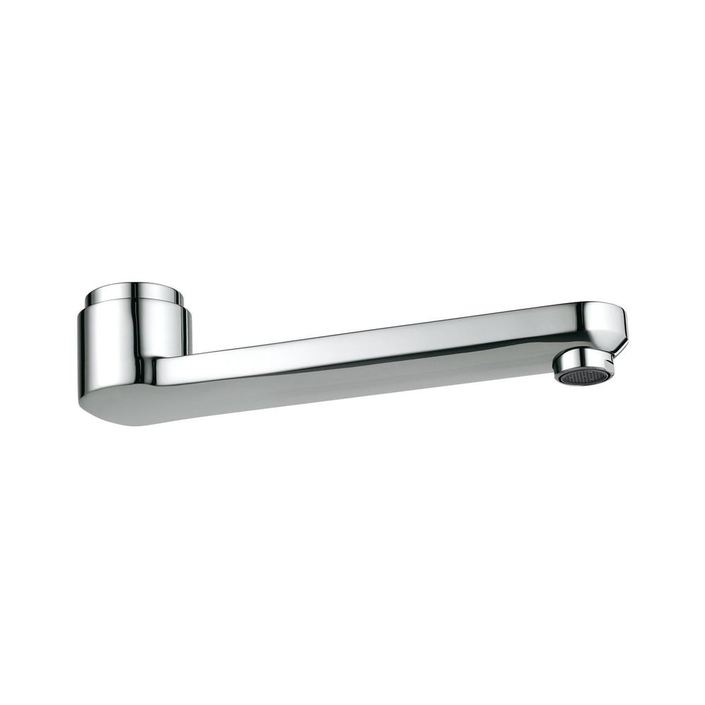 Grohe Bec verseur, longueur 187 mm, pivotant, régulateur de jet laminaire, 7,5-9,0 l/min à 3 bars, chromé, 42426000