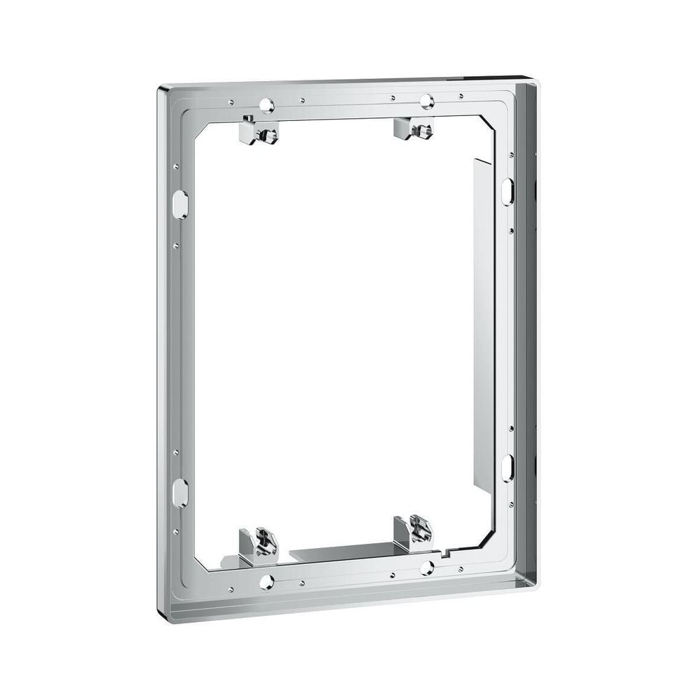 Kit de montage Grohe Skate Cosmopolitan, encastrable mural, pour commandes de WC à surface en verre, 38957000