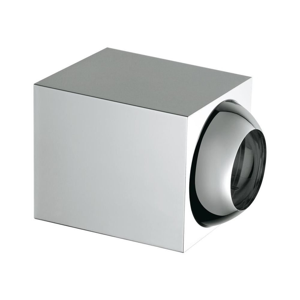 Bouchon Grohe pour mitigeur monocommande - Kit de montage prêt à poser avec inversion 3 voies, chromé, 46784000