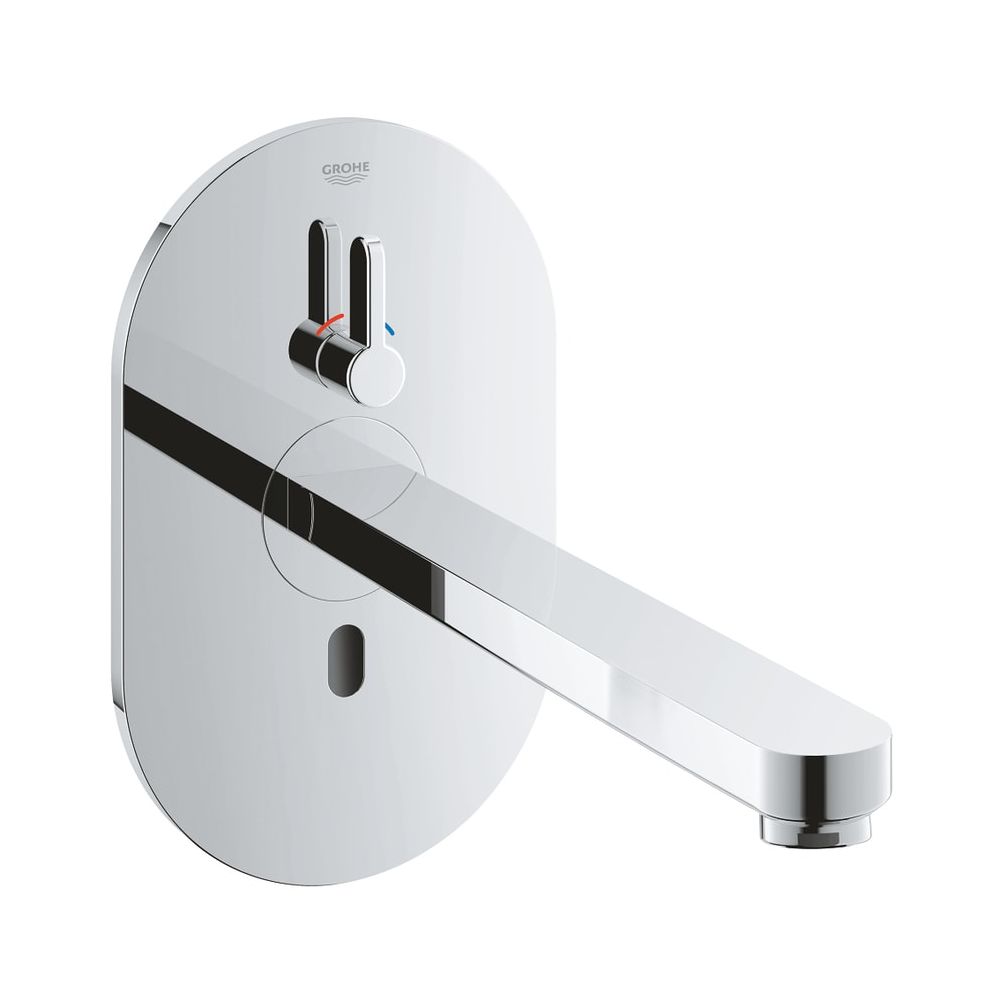 Grohe Électronique infrarouge pour lavabo Eurosmart CE, sortie 232 mm, mélange, kit de montage complet, transformateur secteur 100-230V, chromé
