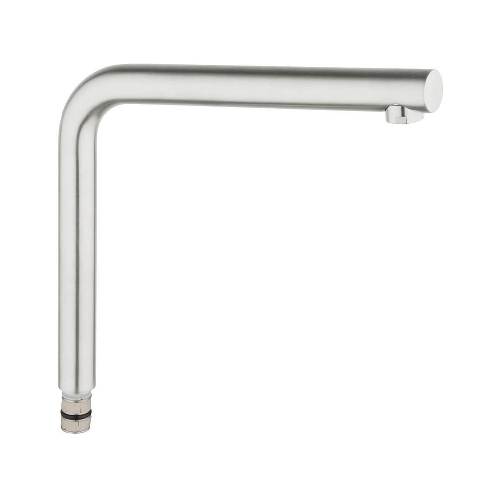 Écoulement en L Grohe pour mitigeur monocommande, Supersteel, 13348DC0