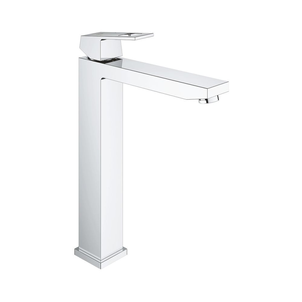 Robinetterie monocommande Eurocube Grohe pour lavabos libres, corps lisse, chromé, 23406000