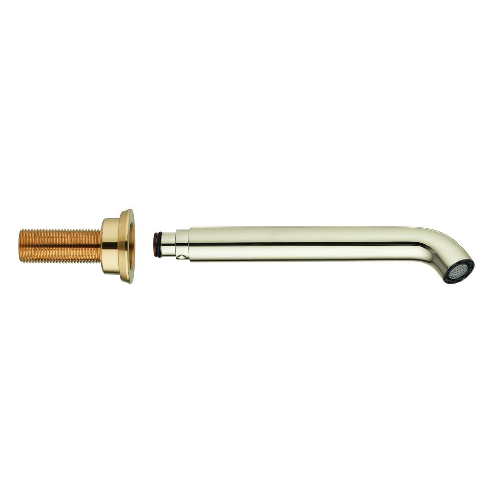 Sortie Grohe, portée 180 mm, avec mousseur, nickel, 48638BE0