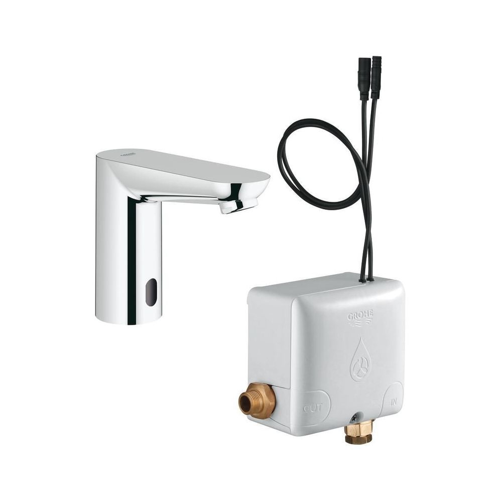 Électronique infrarouge Grohe Eurosmart CE Powerbox pour lavabo, DN 15, sans mélange, finition Chrome, 36384000
