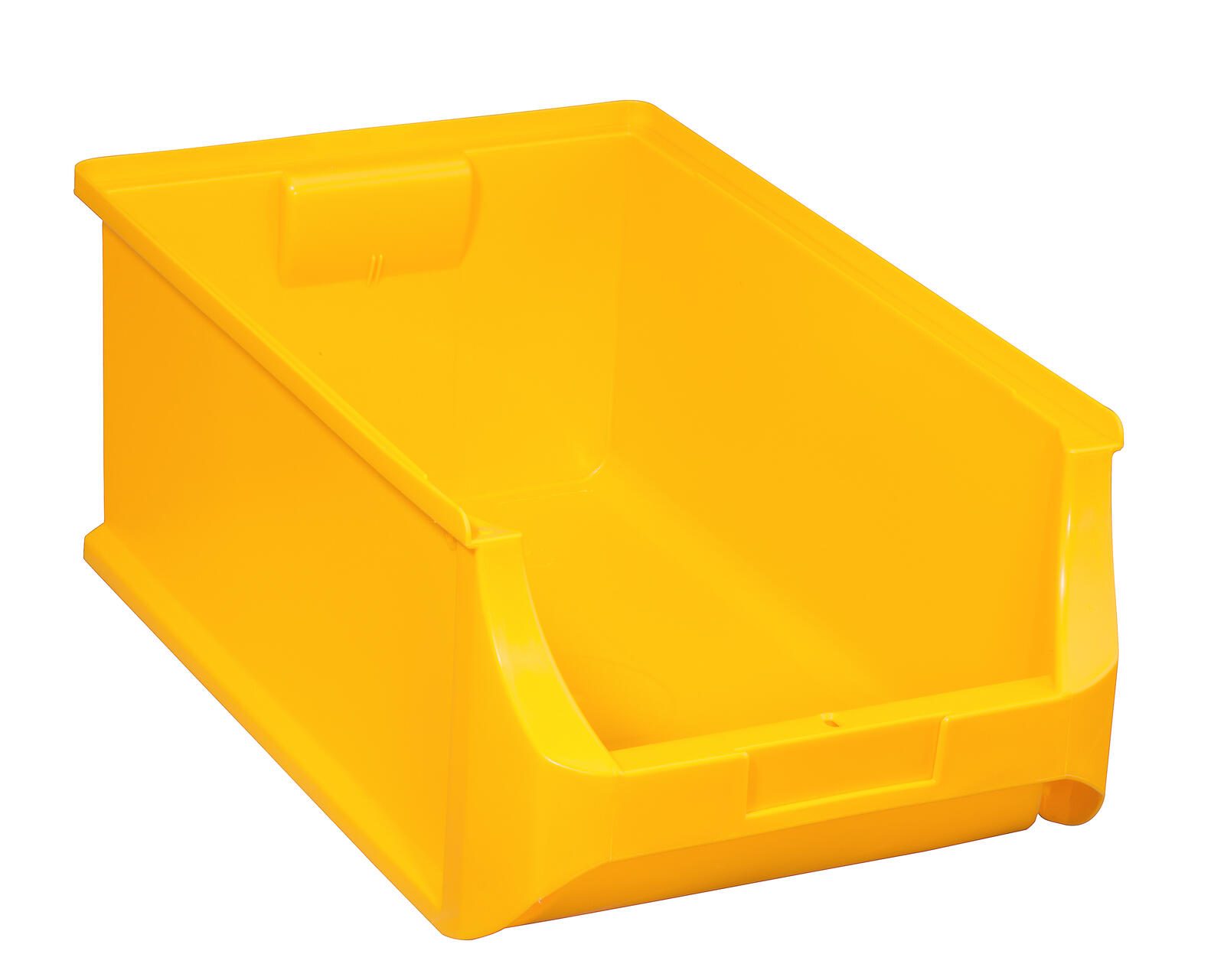 Allit Coffre de rangement transparent jaune taille 5