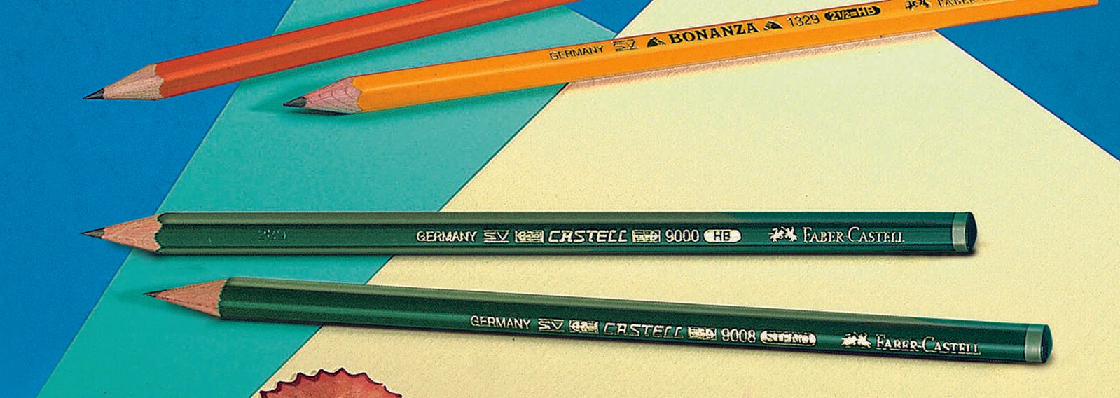 FABER-CASTELL Crayons 9000 1 boîte = 12 unités — lot de 12 pièces