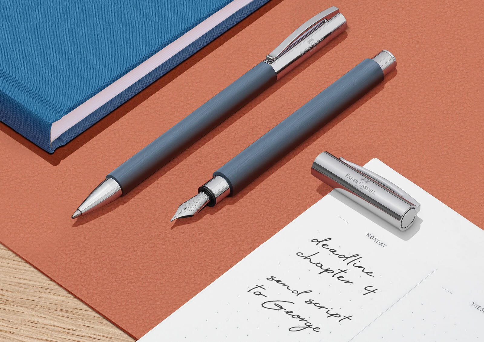 FABER-CASTELL Stylo à bille 0,8 mm noir