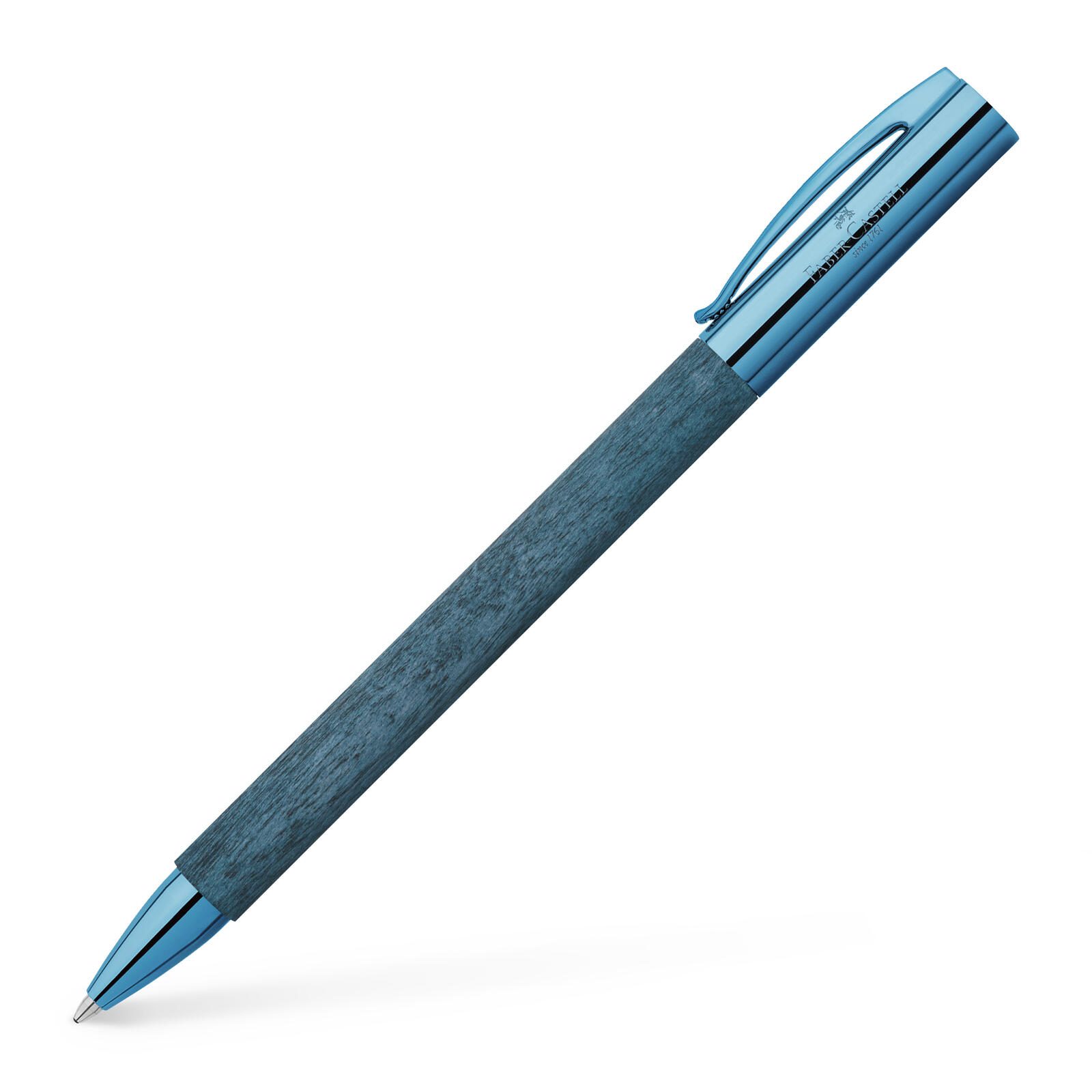 FABER-CASTELL Stylo à bille Ambition bleu 0,6 mm Couleur d'écriture : noir