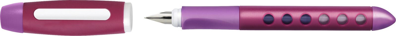 FABER-CASTELL Stylo-plume rechargeable violet