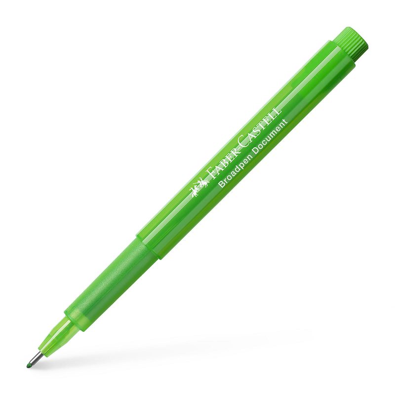 FABER-CASTELL Broadpen Fineliner 0,8 mm vert