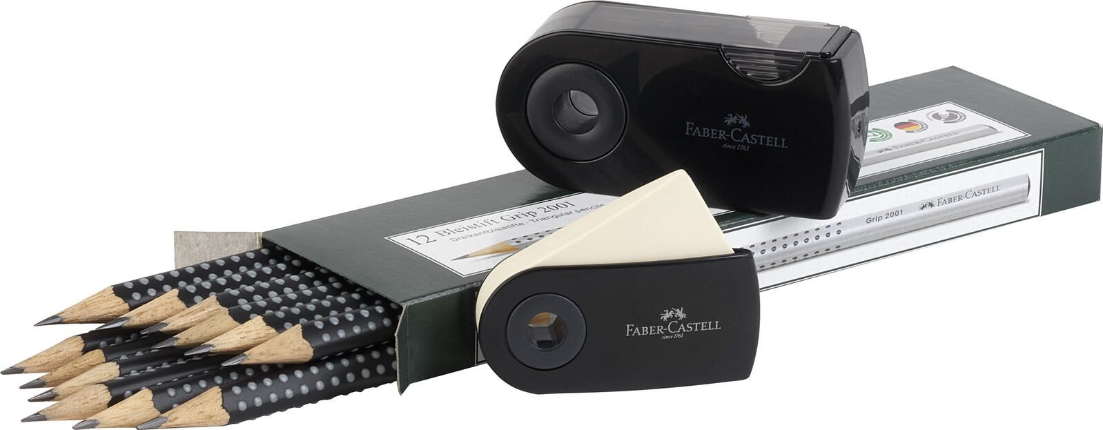 FABER-CASTELL crayons Grip 2001, coffret de 12