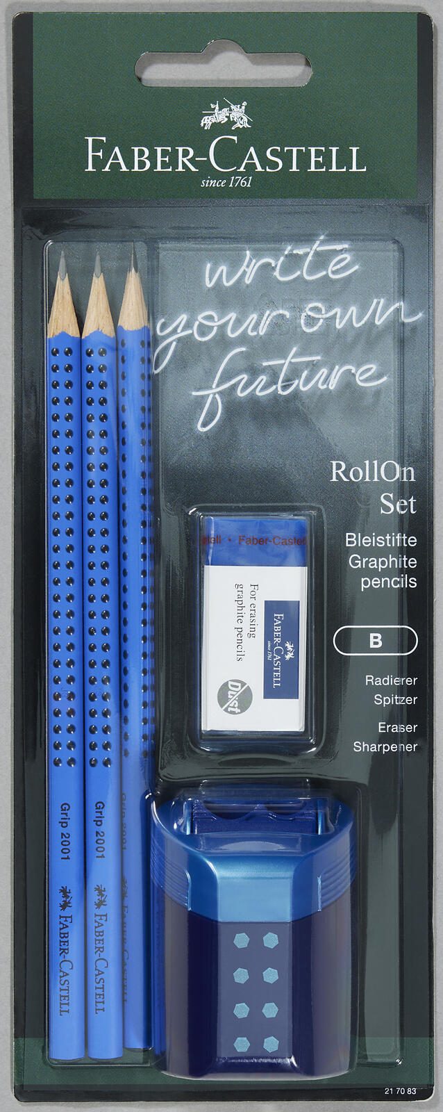 FABER-CASTELL Set de crayons GRIP 2001