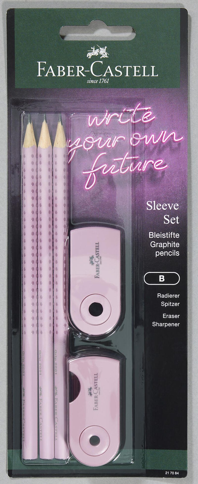 FABER-CASTELL Set de crayons GRIP 2001