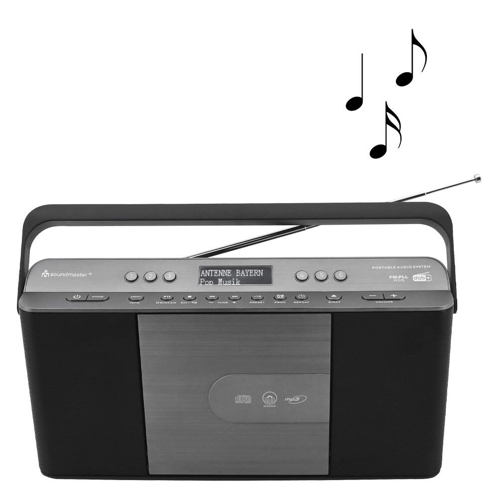 Soundmaster RCD1870SW Lecteur CD portable
