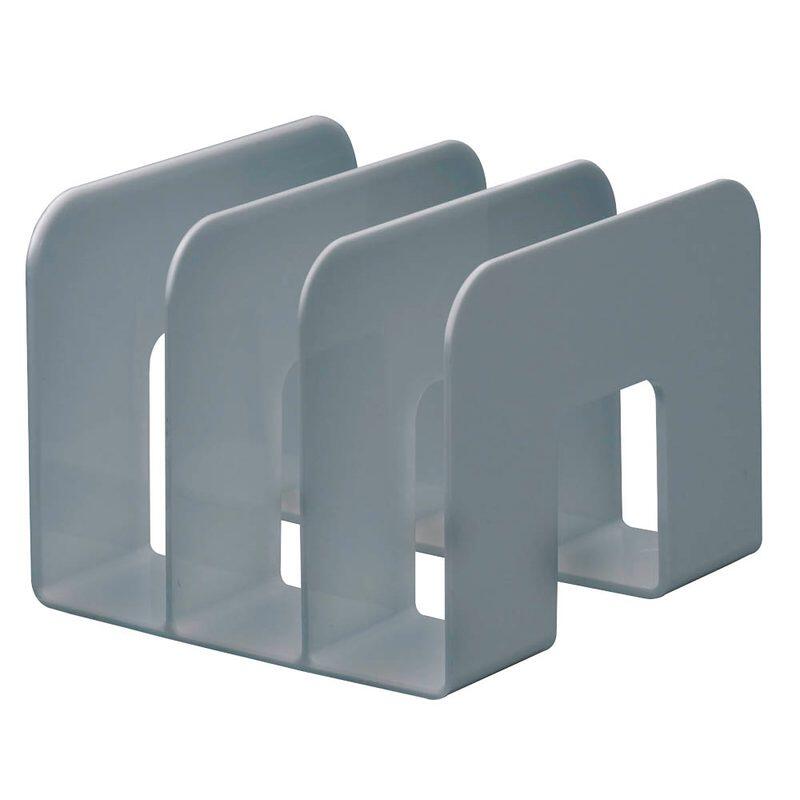 DURABLE Collecteur de catalogues TREND 21,5 x 21,0 x 16,5 cm gris clair 1 boîte = 2 pièces — lot de 2 pièces